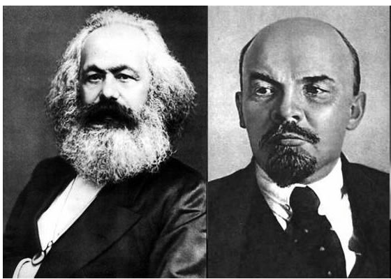 Image result for lenin and marx