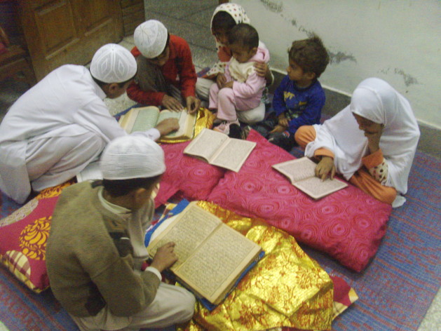 Children at a madrassa near Peshawar. Credit: Ashfaq Yusufzai/IPS.
